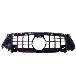 Grill compatible with Mercedes A Class V177 Saloon W177 Hatchback Facelift GT ROCKET CARBON+RED
