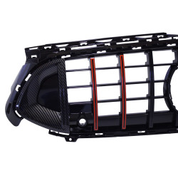 Grill compatible with Mercedes A Class V177 Saloon W177 Hatchback Facelift GT ROCKET CARBON+RED