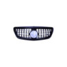 Grill compatibel met Mercedes S klasse W222 glanzend zwart