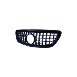 Grill compatibel met Mercedes S klasse W222 glanzend zwart