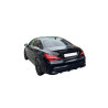 Trunk spoiler for Mercedes-Benz CLA C117 coupe gloss black metallic