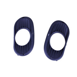 Diffuser compatible with Mercedes CLA C118 X118 W118 AMG line black exhaust pipes round
