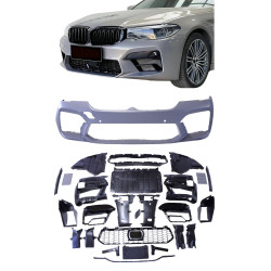 Stoßstange vorne kompatibel mit BMW 5er G30 G31 Facelift M5 LOOK PDC ACC