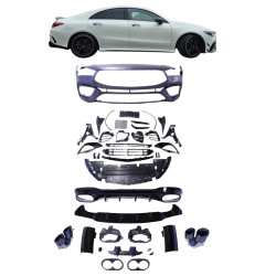 Bodykit compatible with Mercedes CLA C118 W118 X118 with AMG line package