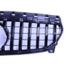 Grill for mercedes-benz w117 cla-class facelift black