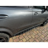 Side steps for mercedes-benz w167 gle black