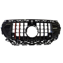 Grille passend bij Mercedes E-Klasse W214 Panamericana GT ROCKET CARBON+RED
