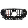 Grill compatible with Mercedes E Class W214 Panamericana GT ROCKET CARBON+RED
