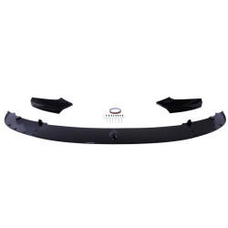 Frontspoiler compatible with BMW 5 Series F10 F11 Sedan Touring gloss black