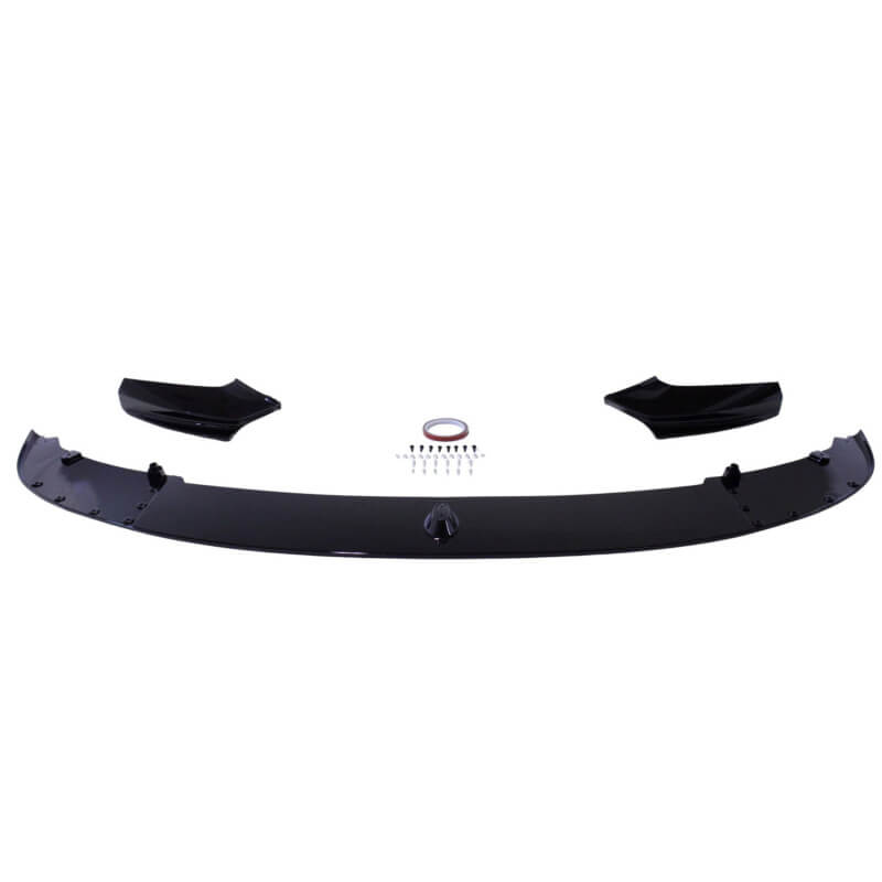 Frontspoiler compatible with BMW 5 Series F10 F11 Sedan Touring gloss black