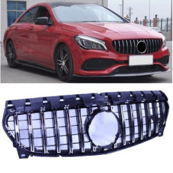 Grill kompatibel mit mercedes-benz w117 cla-klasse facelift chrom