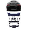 Achterbumper met diffuser compatibel met Mercedes CLA C118 met PDC