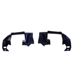 Rear bumper with diffuser matching Mercedes A-Class W176 AMG-Line