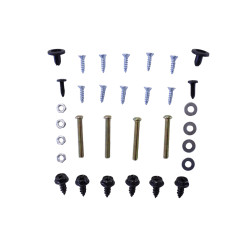 Pare-chocs arrière avec diffuseur assorti à la Mercedes Classe A W177 Hatchback avec sorties d'échappement noires