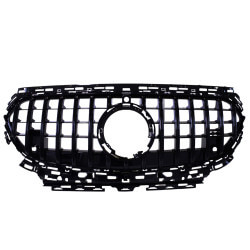 Grill compatible with Mercedes E Class W214 gloss black