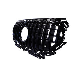 Calandre compatible avec Mercedes Classe E W214 noir brillant