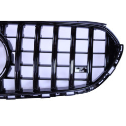 Grill compatibel met Mercedes GLC - GLC coupe X254 C254 glanzend zwart (2023+) non AMG lin