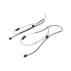 Marchepieds avec lumière compatible avec Mercedes GLE V167 noir