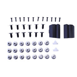 Sidesteps with Light compatible with Mercedes GLE V167 black