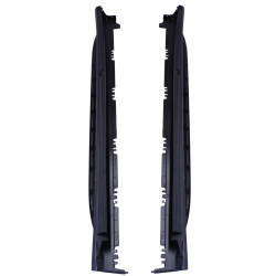 Sidesteps with Light compatible with Mercedes GLE V167 black