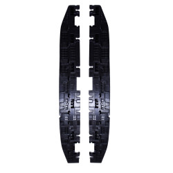 Sidesteps met verlichting compatibel met Mercedes GLE V167 zwart