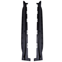 Sidesteps compatible with Mercedes GLE Coupe C167 black with light