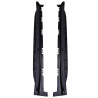 Sidesteps compatible with Mercedes GLE Coupe C167 black with light