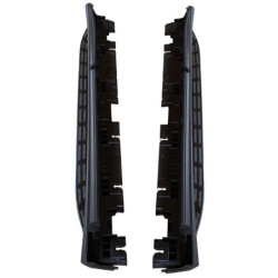 Marchepieds compatibles avec mercedes-benz w167 gle noir
