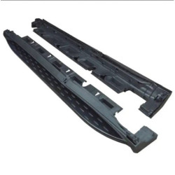 Running boards compatible with mercedes-benz gle coupe c292 black