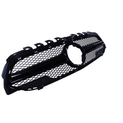 Grille compatible with Mercedes A class W177 V177 black (without camera)
