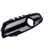 Grille compatibel met Mercedes A-klasse W177 V177 zwart (zonder camera)