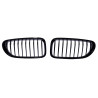 Grill Nieren kompatibel mit BMW 6er F13 Coupe F12 Cabrio F06 Gran Coupe glänzend schwarz Einzelstangen
