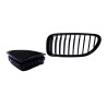 Grille rognons compatible avec BMW Série 6 F13 Coupé F12 Cabriolet F06 Gran Coupé noir brillant single bars