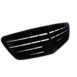 Grille compatibel met Mercedes S-klasse W221 glanzend zwart