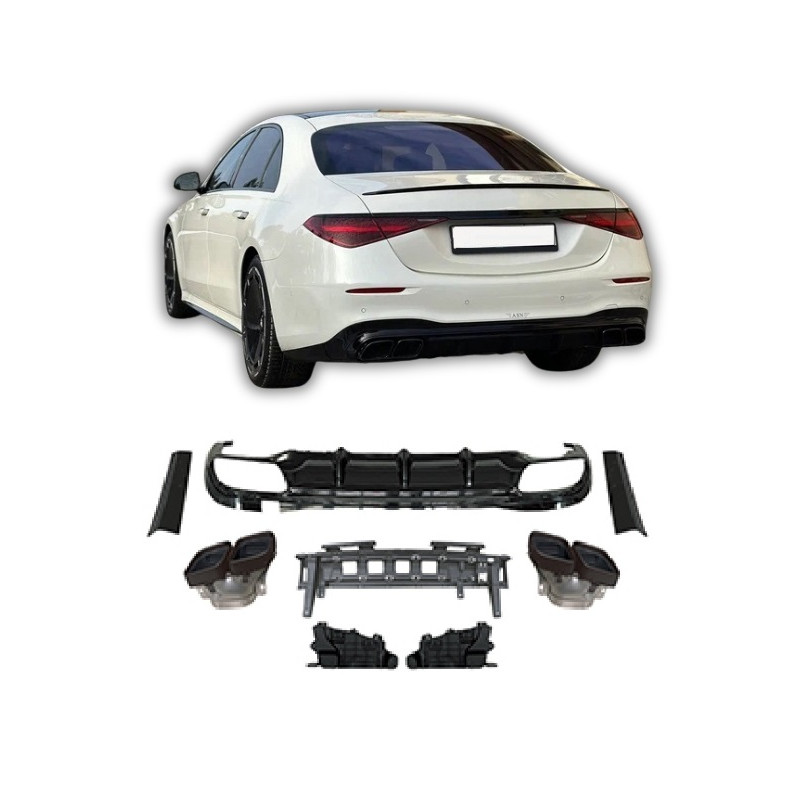 Diffuseur compatible avec le look de la Mercedes S63 AMG W223