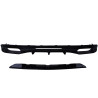 Diffuseur avec embouts d'échappement noir brillant pour Mercedes CLS W218 new look