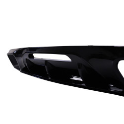 Diffuser with exhaust tips gloss black for Mercedes CLS W218 new look