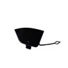 Diffuser compatible with BMW 1 Series F20 F21 Hatchback Facelift black