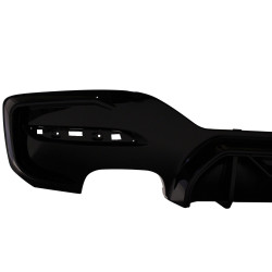 Diffuser compatible with BMW 1 Series F20 F21 Hatchback Facelift black