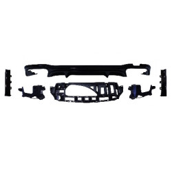 (PART) Diffuseur pour Mercedes classe E W213 noir sans ligne AMG