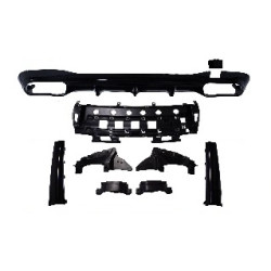 (PART) Diffuser compatible with Mercedes S63 AMG W223 look