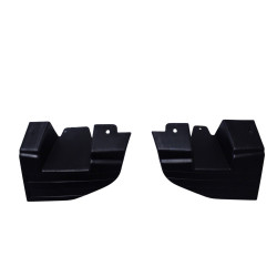 Diffusor kompatibel mit Mercedes GLC SUV X254 Chrom quadratische Auspuffrohre