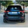 Diffusor passend bij Mercedes GLC 63 AMG SUV X254 zwart