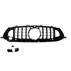 Grill compatible with Mercedes AMG GT Facelift 4-door W290 BRABUS Style black