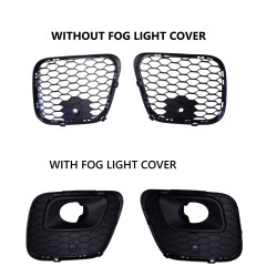 Bumper voorbumper compatibel met Mercedes-Benz Sprinter W907 2019+ zwarte grill